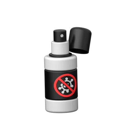 Spray anti-séptico  3D Icon