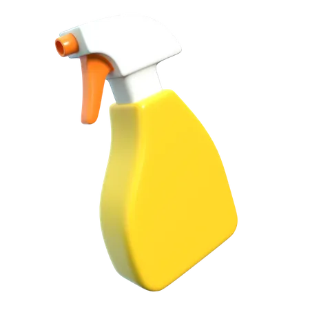 Spray Bottle Cleaner  3D Icon