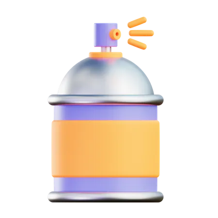 Spray Brush  3D Icon