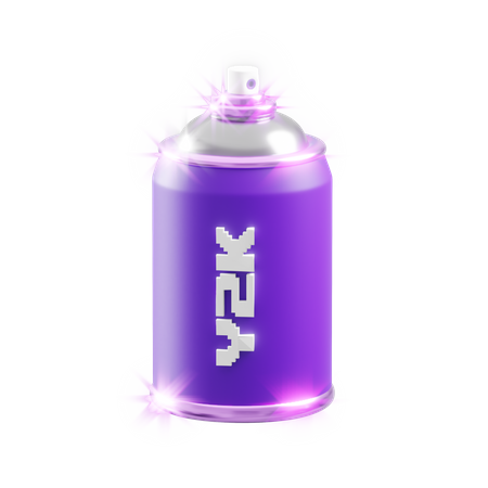 Spray Can  3D Icon