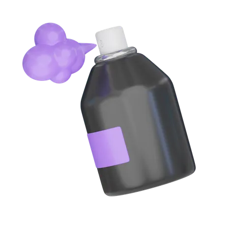 Spray colorido  3D Icon