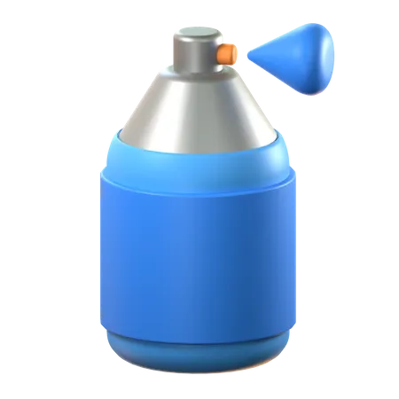 Spray colorido  3D Icon