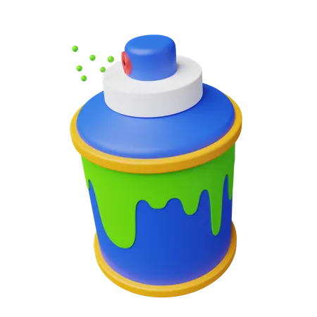 Cor de spray  3D Icon