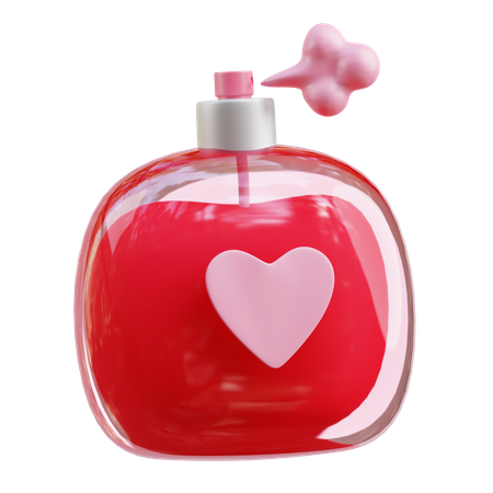Spray de amor  3D Icon