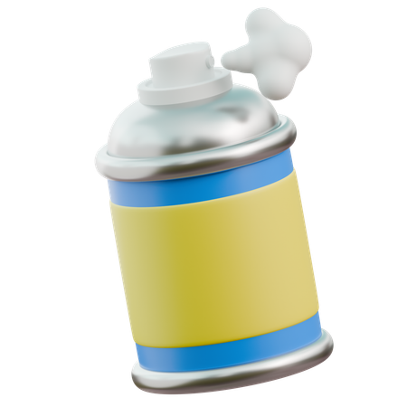 Spray de grafite  3D Icon