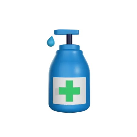 Spray désinfectant  3D Icon