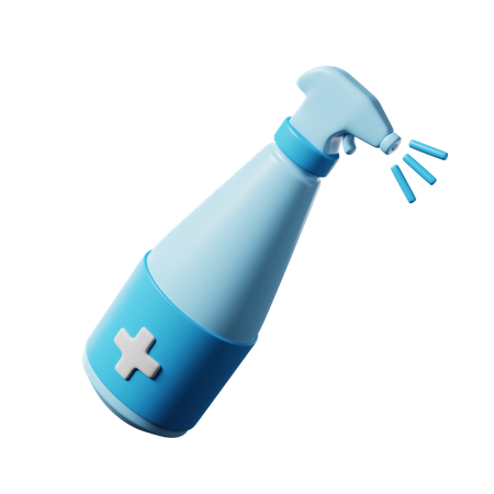 Spray désinfectant  3D Icon