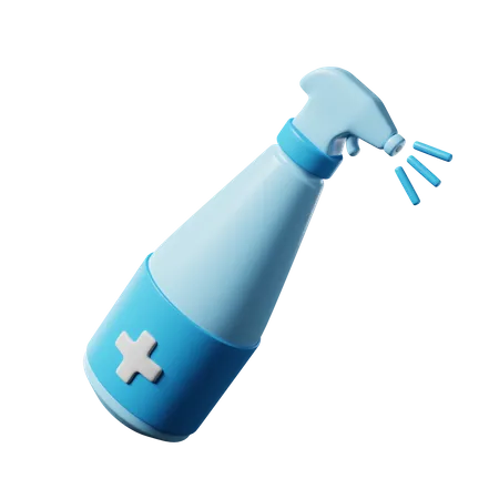 Spray désinfectant  3D Icon