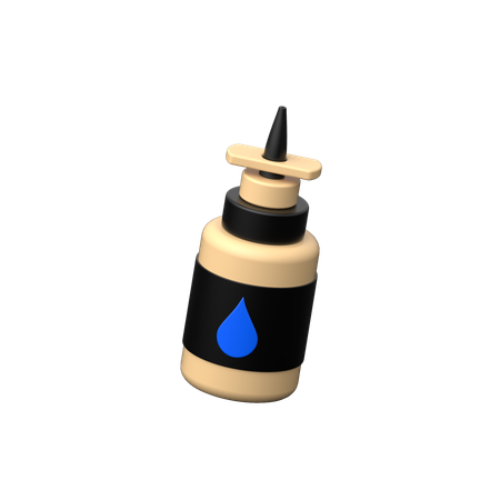 Spray nasal  3D Icon