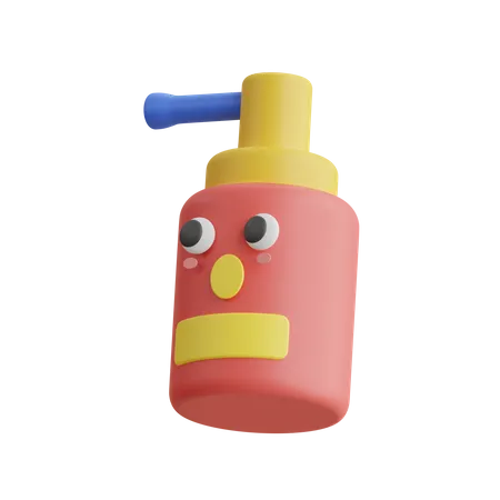 Spray nasal  3D Icon