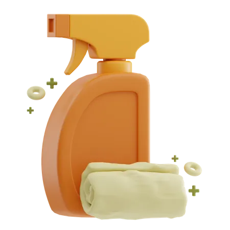 Spray nettoyant  3D Icon