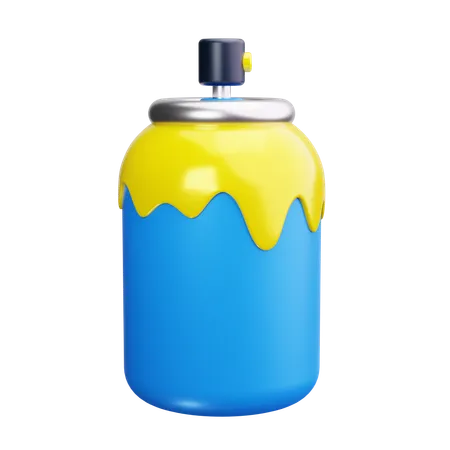 Spray Paint  3D Icon