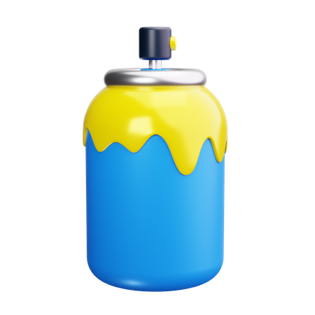 Spray Paint  3D Icon