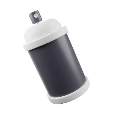 Spray Paint Bottle  3D Illustration