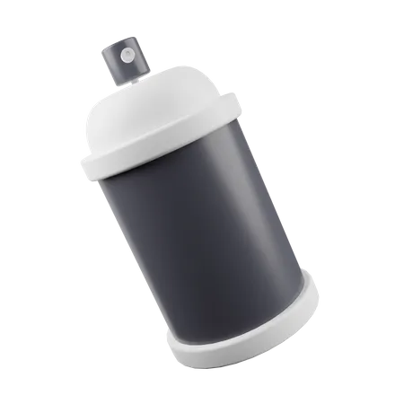 Spray Paint Bottle  3D Illustration