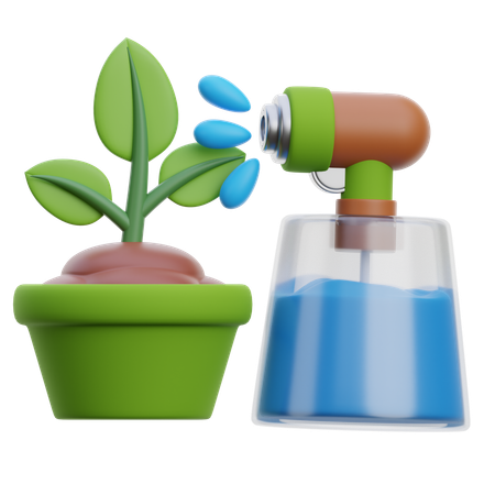 Spray para plantas  3D Icon