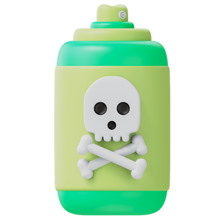 Spray empoisonné  3D Icon