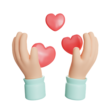 Spread Love  3D Icon