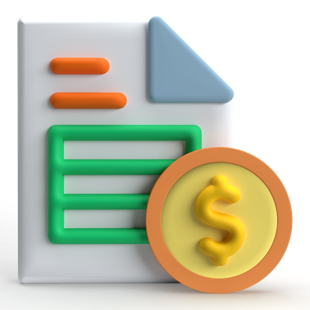 Spreadsheet  3D Icon