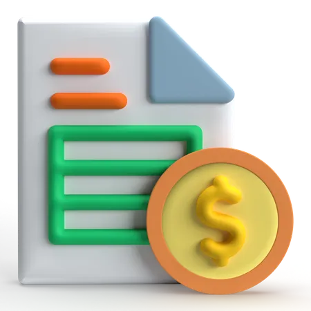 Spreadsheet  3D Icon