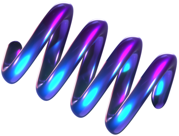 봄  3D Icon