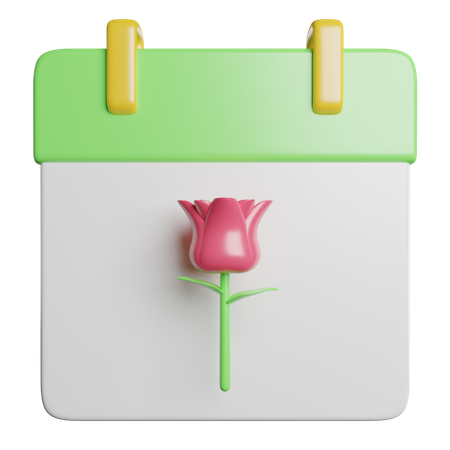 Spring  3D Icon