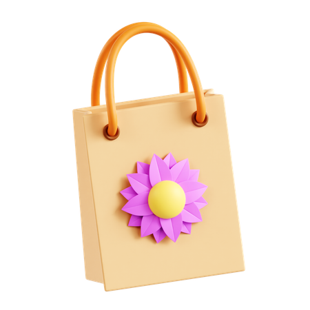 Spring Bag  3D Icon