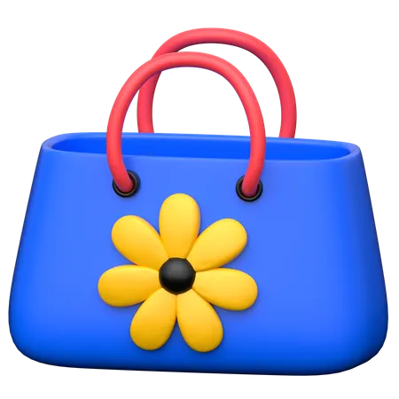 Spring Bag  3D Icon