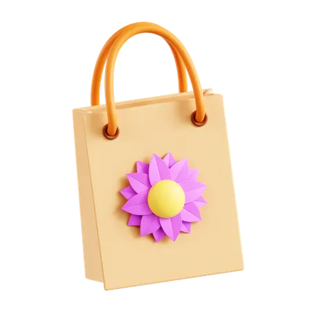 Spring Bag  3D Icon