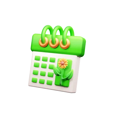 Spring Day  3D Icon