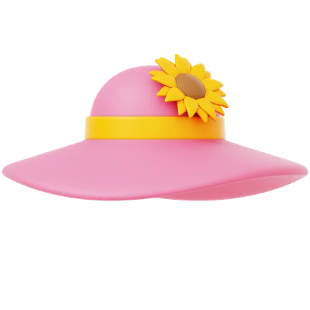 Spring Hat  3D Icon