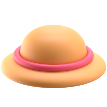 Spring Hat  3D Icon