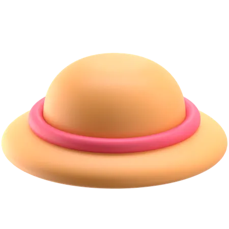 Spring Hat  3D Icon