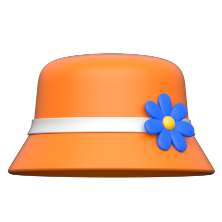 Spring Hat  3D Icon
