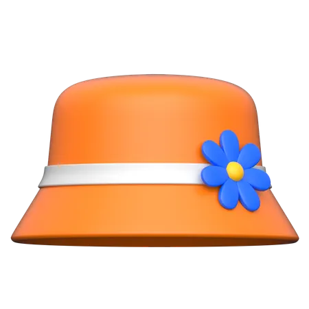 Spring Hat  3D Icon