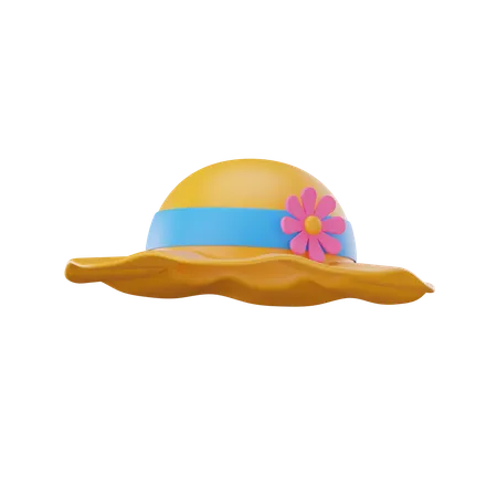 Spring Hat  3D Icon