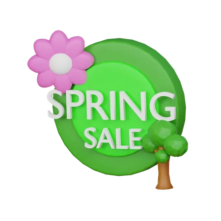 Spring Sale 3 D Icon 3D Icon