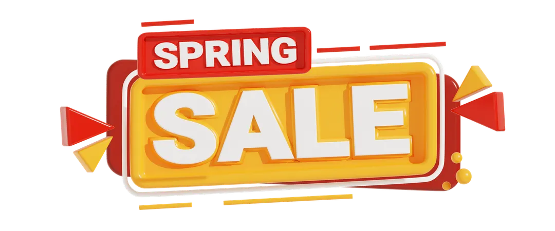 Spring Sale  3D Icon