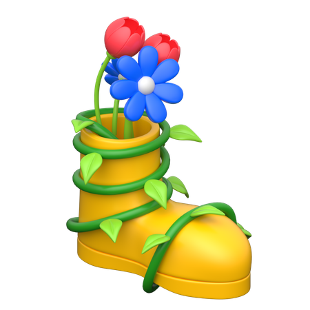 Spring Shoes  3D Icon