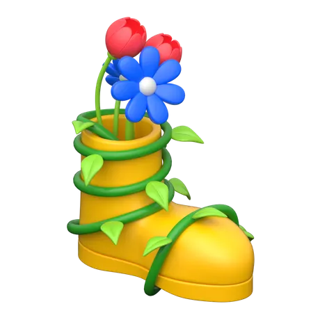 Spring Shoes  3D Icon
