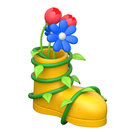 Spring Shoes  3D Icon