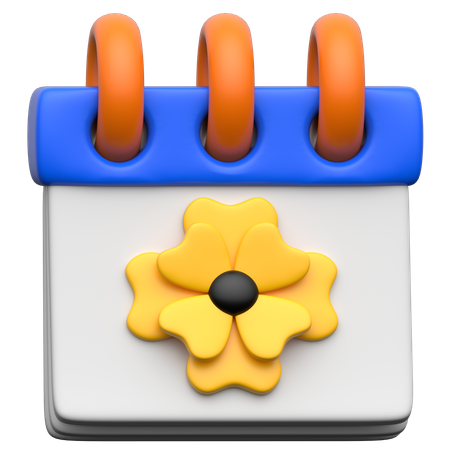 Spring Time  3D Icon