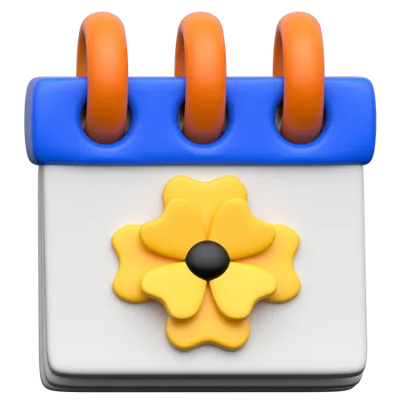 Spring Time  3D Icon