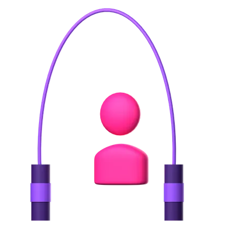 Springseil  3D Icon