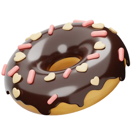 Sprinkled Donuts  3D Icon