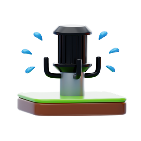 Sprinkler  3D Icon