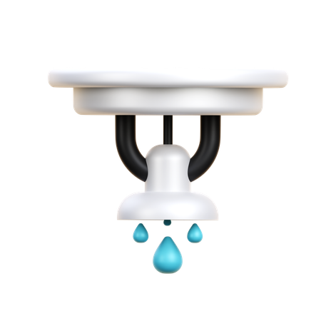 Sprinkler contra incêndio  3D Icon