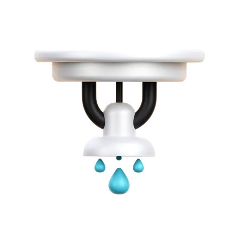 Sprinkler contra incêndio  3D Icon