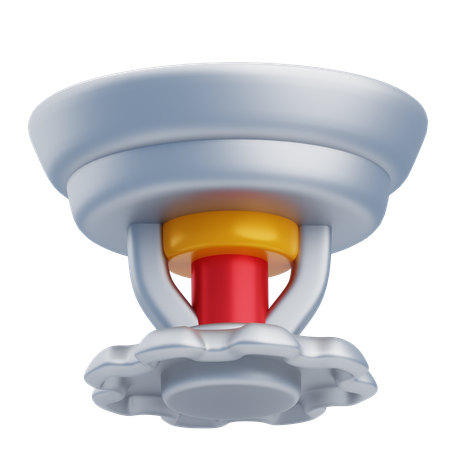 Sprinkler contra incêndio  3D Icon