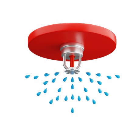 Sprinkler contra incêndio  3D Icon